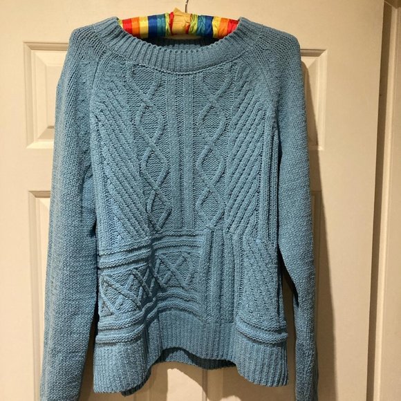 Womens Blue Jumper - Picture 4 of 4
